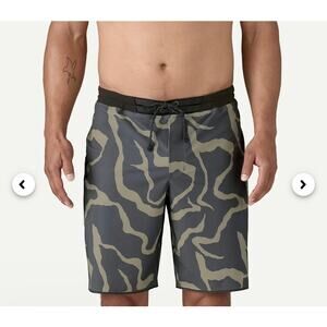 Patagonia Men’s Hydropeak Boardshorts 18” Size44 Hemlock Green NWT $69 Surf Swim